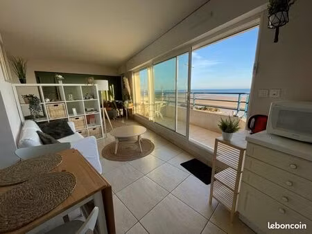 appartement meublé studio face mer
