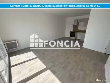 appartement 2 pièces 46 m²