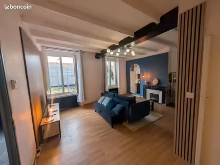 ? superbe t4 rénové à neuf de 86m2 - 3 chambres - proche gare chateaucreux -saint etienne