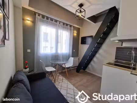 appartement 2 pièces 19 m²