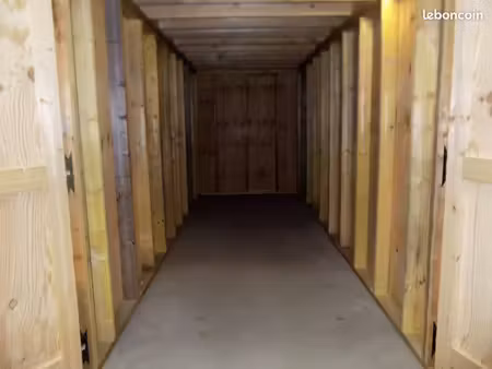 box  container garde meuble de 13m²