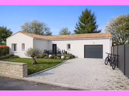 terrain avec maison neuve à vendre