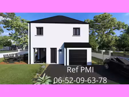 terrain avec maison neuve à vendre