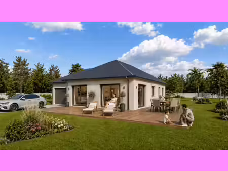 terrain avec maison neuve à vendre