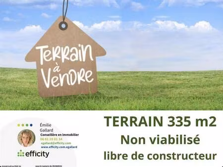 terrain à vendre