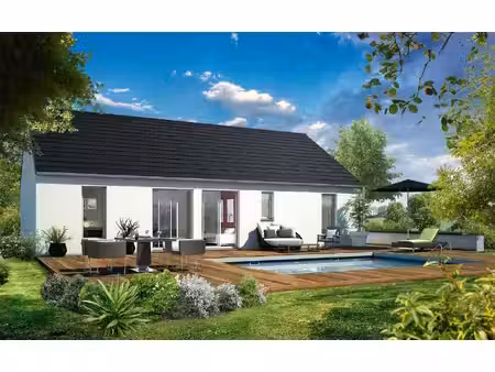 terrain avec maison neuve à vendre
