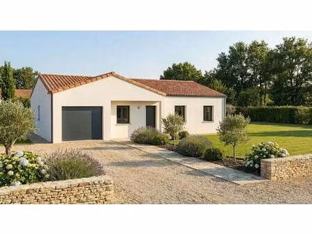 terrain avec maison neuve à vendre