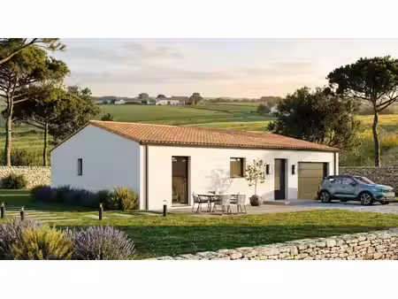 terrain avec maison neuve à vendre