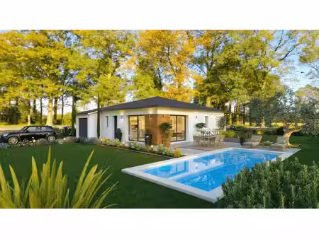 terrain avec maison neuf à vendre