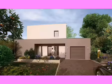 terrain avec maison neuve à vendre