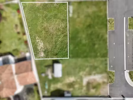 terrain constructible viabilisé à vendre