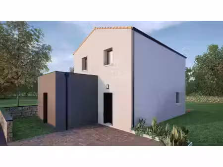 terrain avec maison neuve à vendre