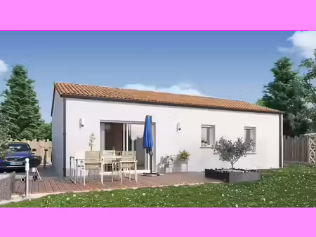 terrain avec maison neuve à vendre