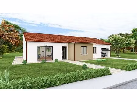 terrain avec maison neuve à vendre