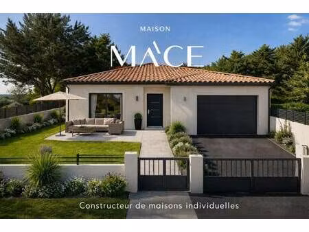 terrain avec maison neuve à vendre