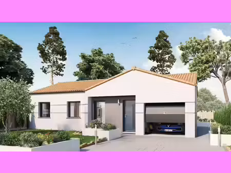 terrain avec maison neuve à vendre