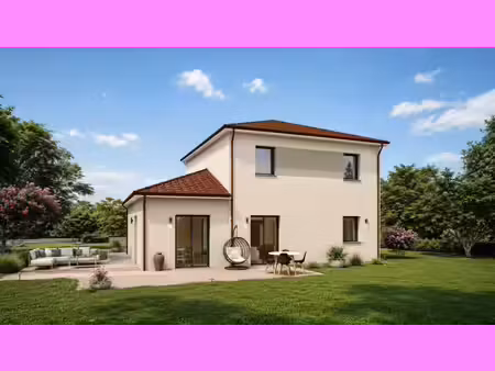 terrain avec maison neuve à vendre