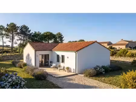 terrain avec maison neuve à vendre