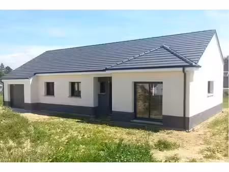 terrain avec maison neuve à vendre