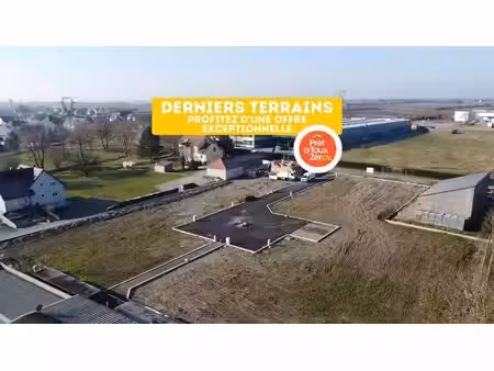 terrain constructible à vendre