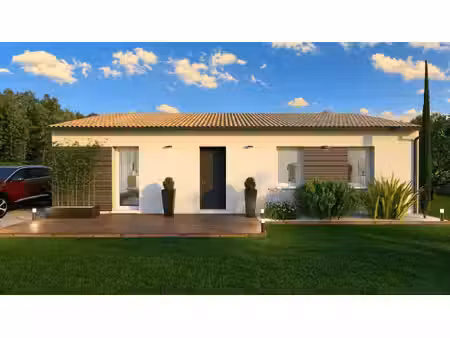 terrain avec maison neuf à vendre