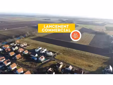 terrain constructible à vendre