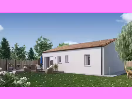 terrain avec maison neuve à vendre