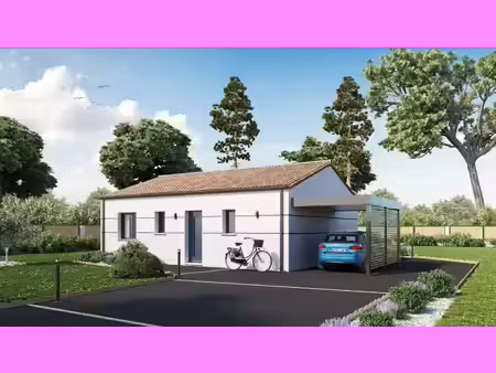 terrain avec maison neuve à vendre
