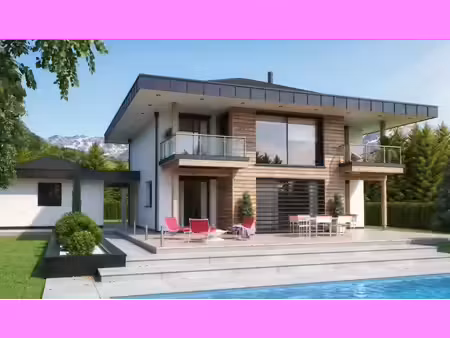 terrain avec maison neuve à vendre
