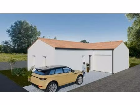 terrain avec maison neuve à vendre