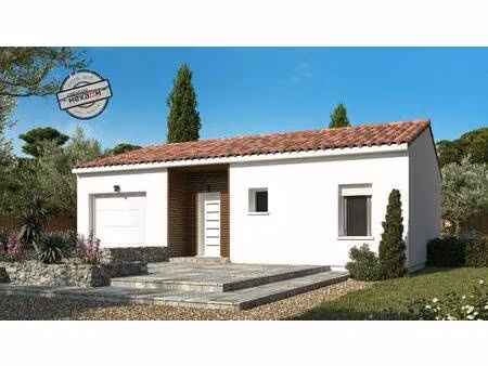 terrain avec maison neuve à vendre