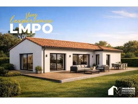 terrain avec maison neuve à vendre
