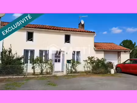 vente maison 6 pièces 152 m² coulonges-sur-l’autize (79160)