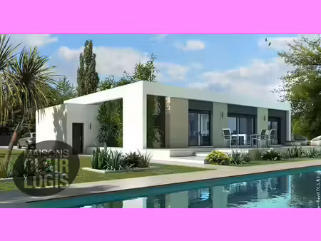 terrain avec maison neuve à vendre