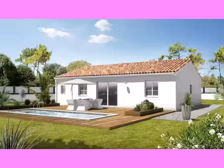 terrain avec maison neuve à vendre