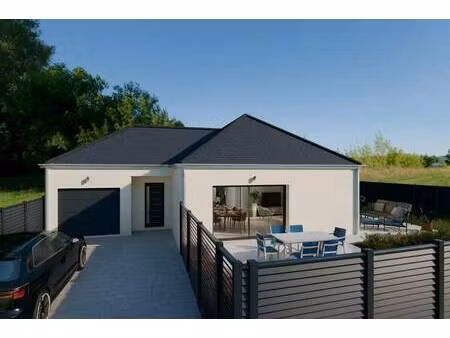 terrain avec maison neuve à vendre