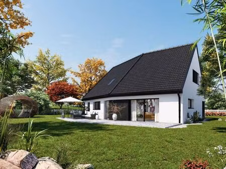 terrain avec maison neuve à vendre