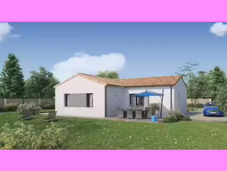 terrain avec maison neuve à vendre