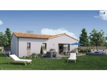 terrain avec maison neuve à vendre