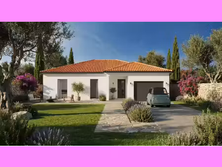 terrain avec maison neuve à vendre