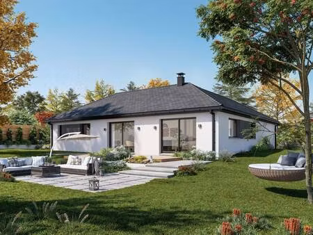 terrain avec maison neuve à vendre