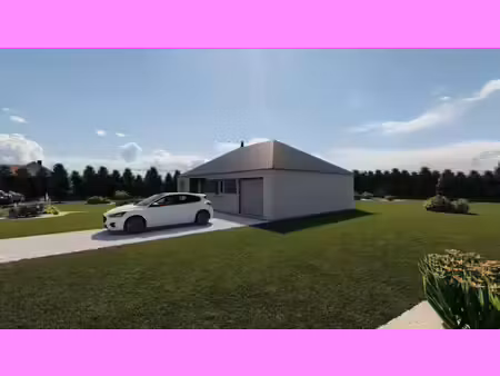terrain avec maison neuve à vendre