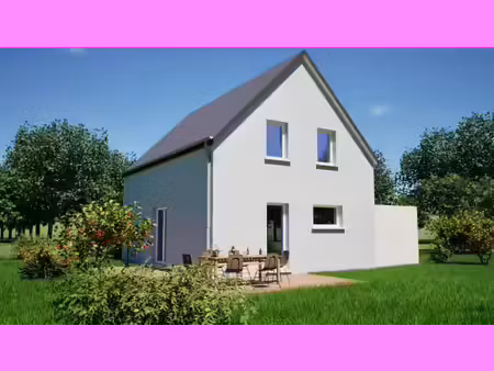 terrain avec maison neuve à vendre