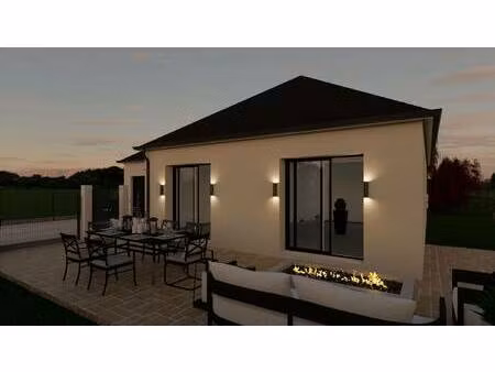 terrain avec maison neuve à vendre