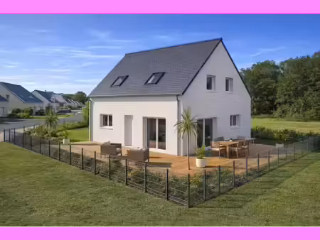 terrain avec maison neuve à vendre