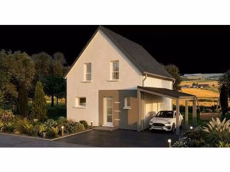 terrain avec maison neuve à vendre