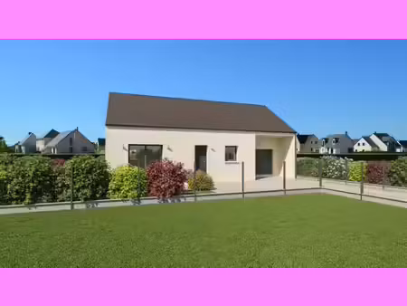 terrain avec maison neuve à vendre