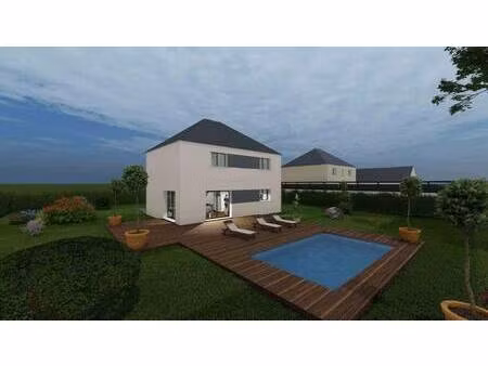 terrain avec maison neuve à vendre
