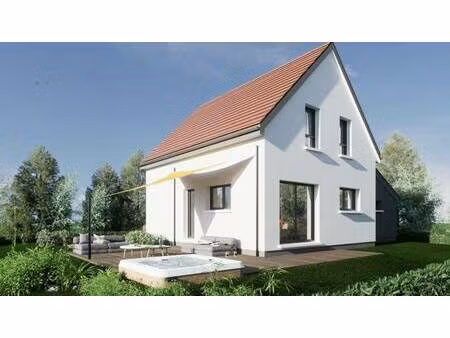 terrain avec maison neuve à vendre