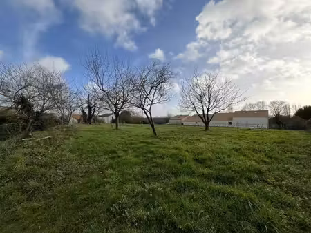 terrain constructible viabilisé à vendre